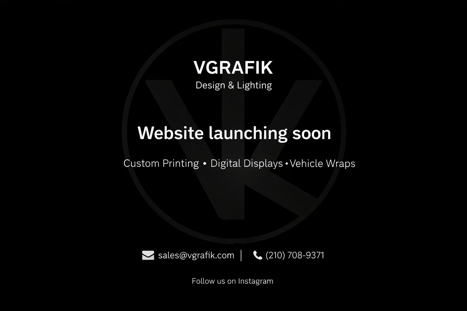 VGRAFIK Website Launching Soon